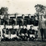 AC GIBO Montagnana 1960 – Renzo Camon, Visentin, Brangian, Dall’Angelo, Caldiron, Zanetti, Castellin, Degli Agostini all, Armando Borin presidente, Beggiato, Solato, Luise, Tresoldi, Fioravanti.