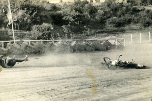 1954 Vallelunga caduta Pietrogrande