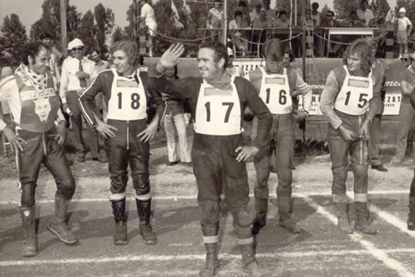 1972-0806 Montagnana dx/ Josef Angermuller D, Preben Rosenkilde DK, Carlo Mazzuccato, Mauro Ferraccioli, Stefano Roncolato