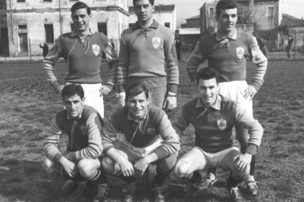 Monselice 1956-57 
Cillario, Cavaliere, Valandro; Dall’Angelo, Gamba, Tresoldi