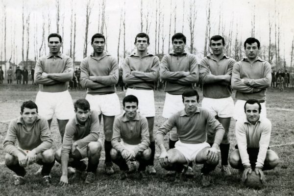 AC GIBO Montagnana 1963-64 – Zanetti cap, Bordigatto, Fagan, Dall’Angelo, Bigardi, Cadiron; Rampazzo, Boselli, Castellin, Brangian, Beggiato.