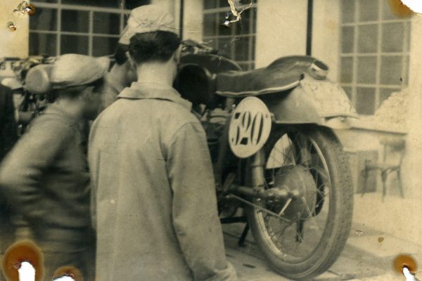 1953 Bologna I° Motogiro Pietrogrande alle verifiche