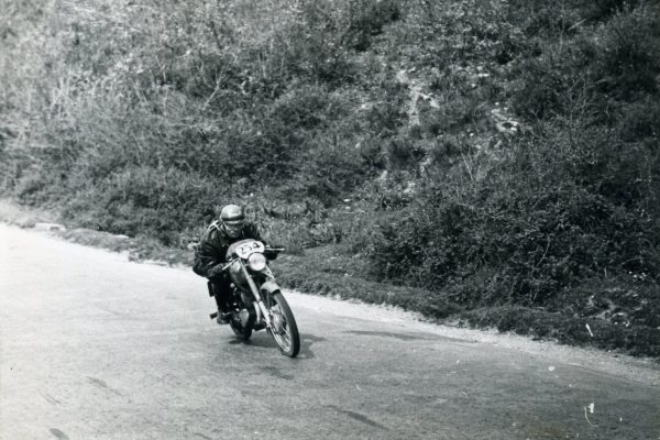 1954 Bologna II° Motogiro d’Italia Pietrogrande in azione
