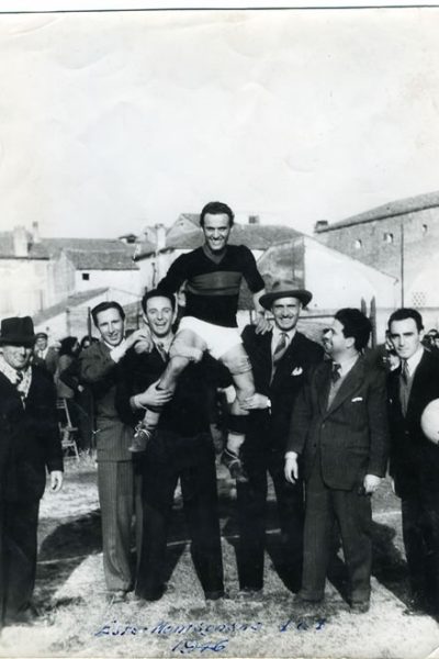 campionato 1945-46 Este –Montagnana 1-1 Alberto Pesce in trionfo